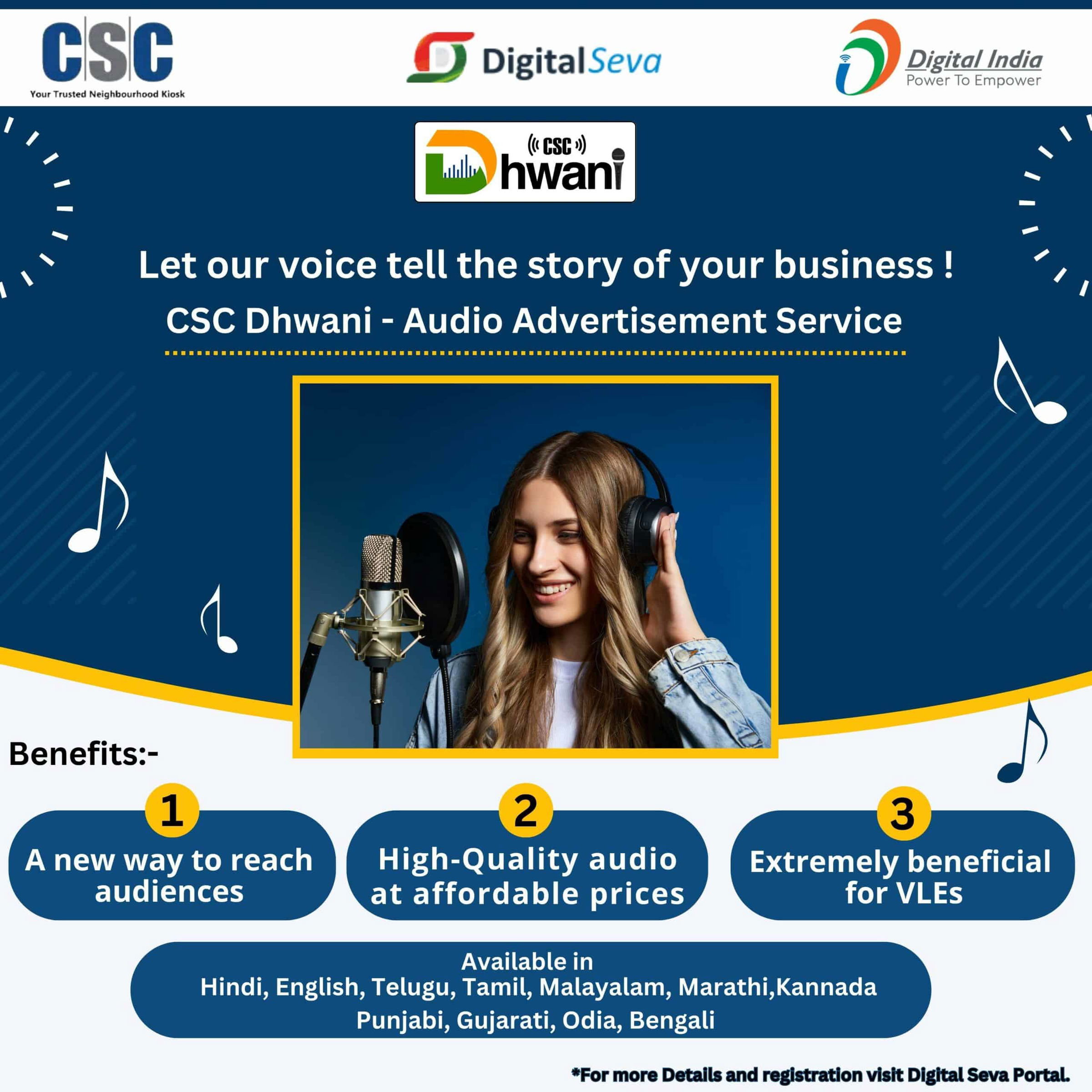 Let our voice tell the story of your business