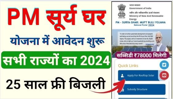 Free Solar Painal Yojana Ke Liye Form Bharna Shuru 2024: PM Surya Ghar Muft Bijli Yojana 2024 | Free solar panel yojana online registration | Full Guide